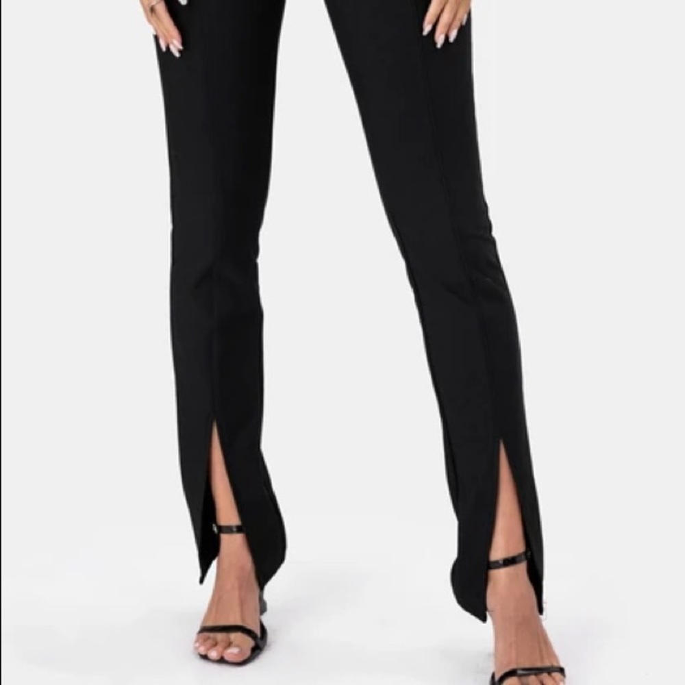 Adika luxe front slit pants leggings